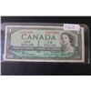Image 2 : Canadian One Dollar Bill - 1954