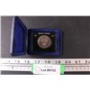 Image 1 : Canadian 1971 British Columbia Dollar Coin - Commemorative Coin 1871-1971 w/Case