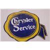 Image 2 : Chrysler Service Metal Sign - 6" Diameter