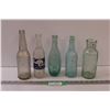 Image 1 : (5) Vintage Glass Bottles: Kuntz, Sun Crest, Stanley, Thorppe, Misc.
