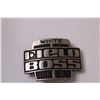 Image 2 : Field Boss - White Brand Belt Buckle - 3.5" x 2.5"