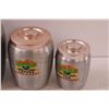 Image 3 : Vintage Kitchen Canister Set - Metal