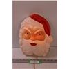 Image 1 : Vintage Santa Light-Up Decor - Works - 12" x 10"