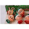 Image 2 : Vintage Pixie Elf Light Bulb Toppers Set in Box