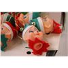 Image 3 : Vintage Pixie Elf Light Bulb Toppers Set in Box