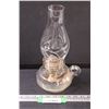 Image 1 : Finger Kerosene Lamp w/Shade - 12.5" x 7"