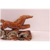 Image 3 : Vintage Ceramic Horse Decor - 14" x 5" x 9"