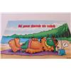 Image 2 : French Garfield Poster - 19" x 13"