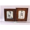 Image 1 : Picture of Major James M. Walsh (13" x 15") & Sitting Bull Picture (13.5" x 16")