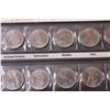 Image 3 : Royal Canadian Mint 1992 Provincial Twenty Five Cent Coins Set