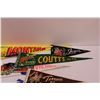 Image 3 : (8) Pennants: Montana, Jasper, Coutts, Victoria, Terrace, Prince Rupert, Prince George, Chilliwack