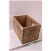 Image 1 : CIL Ammunition Wooden Crate - 9.5" x 9" x 14"