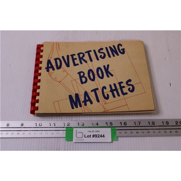 Vintage Advertising Book Matches