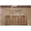 Image 2 : Vintage 1936 WL Sheldon Calendar, Old Wives, SK - 12" x 15" - Some Wear