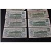 Image 4 : (10) Canadian One Dollar Bills - 1973