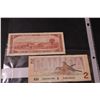 Image 5 : (2) Canadian Two Dollar Bills - 1954, 1974, 1986