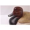 Image 2 : Ducks Unlimited Wood Duck Decor - Tom Taber Decoys Encore Collection - 13" x 8" x 8"