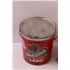 Image 3 : (2) Collector Tins: MacDonalds Tobacco & Shamrock Lard