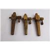 Image 2 : (3) Vintage Wooden Spouts for Kegs or Barrels