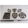 Image 1 : (6) Vintage Trivets