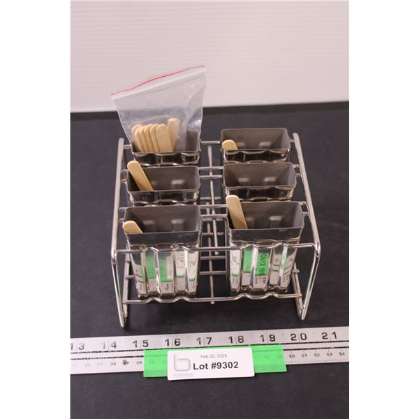 Vintage Popsicle Maker w/Caddy