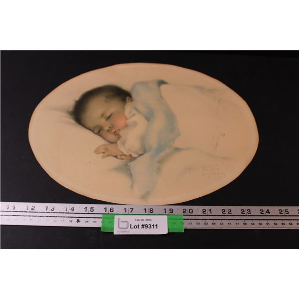 Bessie Pease Gutman Baby Picture - 14" X 11"