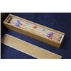 Image 2 : Oak Office Tray - 7" x 14" & Wooden Pick-Up Sticks (Mikado) Game