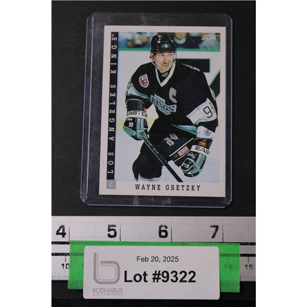 Score 1993 Wayne Gretzky Hockey Trading Card