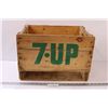 Image 1 : 7-UP Wooden Crate - 12" x 12" x 18"