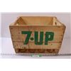 Image 1 : 7-UP Wooden Crate - 12" x 12" x 18"