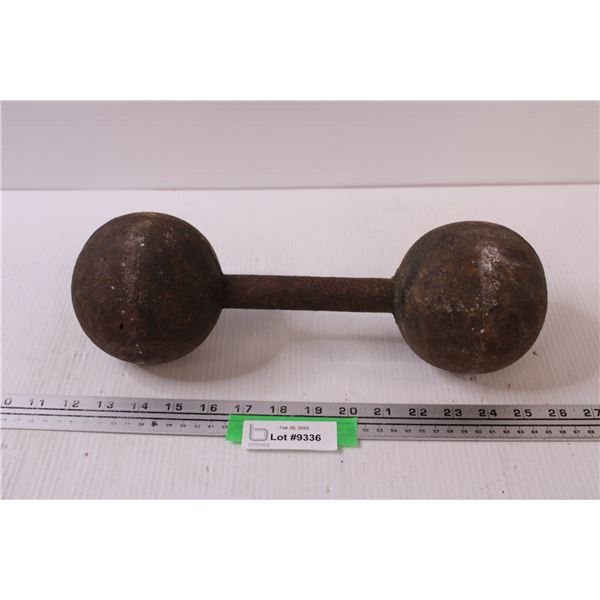 Custom Made Dumbbell - 14" x 4.5"