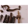 Image 4 : (10) Tire Iron Sockets, (2) Handles, (2) Wood Guides