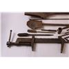 Image 2 : Vintage Tool Lot: Bar Clamp, Drill Bits, Soldering Iron, (2) Stove Shovels, Misc.
