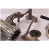 Image 3 : (2) Bench Mount Meat Grinder Tools
