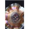 Image 2 : Carnaval Glass " Dogwood Poppy Flower '' Bowl/Dish 7.25"