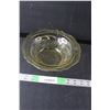 Image 1 : Yellow Depression Glass Bowl 9"