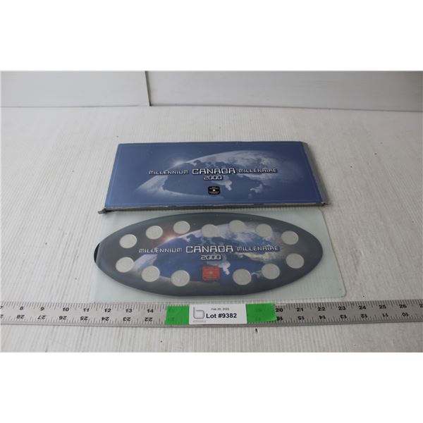 Royal Canadian Mint 2000 (13) Millenium Coins