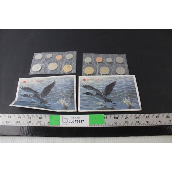(2) Royal Canadian Mint Coin Sets- 1998