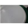 Image 3 : (2) Vintage Pyrex Nesting Bowls Red & Green- 8.5" & 7.25"