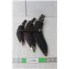 Image 1 : (3) Kukri Daggers w/ Sheaths - Up to 15.25" Long