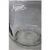 Image 2 : Glass 5 Cent Salted Peanuts Cookie Jar 12.25" Tall x 8" Wide