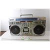 Image 1 : Clairtone Model 7980 Vintage Boombox- As Is 29.5" Long x 16.25" Tall x 6.5" Wide WILL NOT SHIP