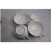 Image 2 : (4) Ceramic 2-Handled Soup Bowls, Noritake Hand Painted 2-Handled Serving Bowl