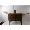 Image 2 : Accordion Sewing Box 11.25" Tall x 19.25" Long x 10.25" Wide- As Is
