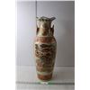 Image 1 : Asian Ceramic Pot 23.5" Tall x 8" Wide