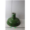 Image 1 : Green Enamel Service Station Yard Light - 16.25" 'Wide x 11.75" Tall