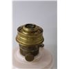 Image 2 : Aladdin Lincoln Drape Alacite Oil Lamp - 14.5" Tall with Glass Lid 10.5" Tall, Not Matching
