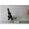 Image 1 : Vintage Microscope 7.25" Tall and (3) Slides