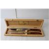 Image 3 : Laguiole Serving Fork and Knife 12" Long with Storage Box