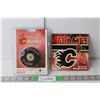 Image 1 : Calgary Flames Special Edition Loonie & Puck Set and 2006-7 Coin Set, Both Sealed
